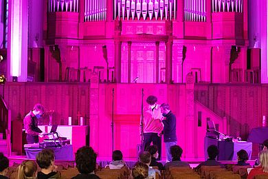 Elektronisches Konzert Orgelfestival
