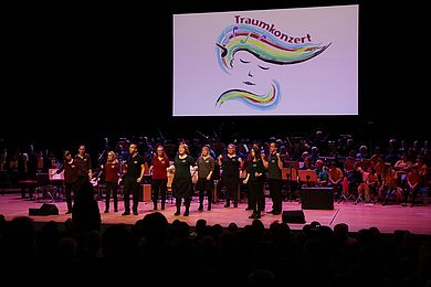 Auftritt beim Traumkonzert
