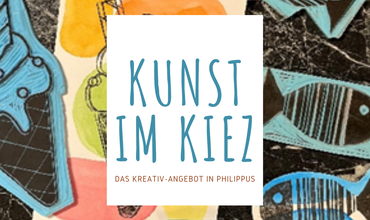 Schriftzug - Kunst im Kiez