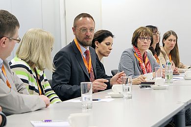Tobias Schmidt im Gespräch