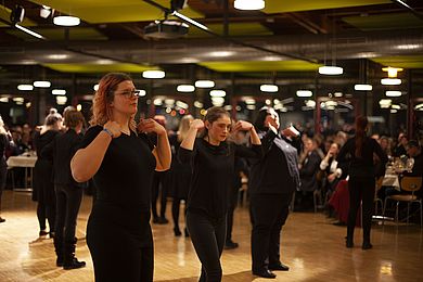 Auftritt beim Neujahrsempfang der BBW-Leipzig-Gruppe