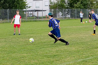 Fußballturnier beim Inkusionssportfest