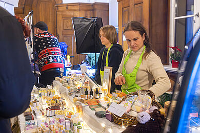 Veganer Weihnachtsmarkt