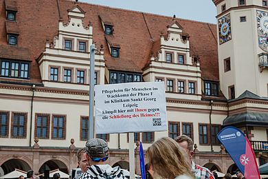 Protesttag 2022 auf dem Marktplatz